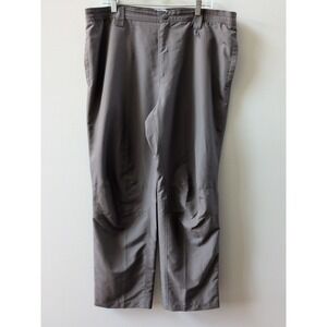 Field & Stream Mens Pants Size XL Gray Elastic Waist Quick Dry Hiking Fishing